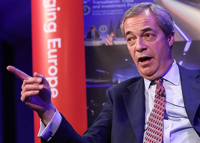 Nigel Farage's Brexit FURY - claims EU chief Michel Barnier 'would like IRA active again' Nigel Farage's Brexit FURY - claims EU chief Michel Barnier 'would like IRA active again'